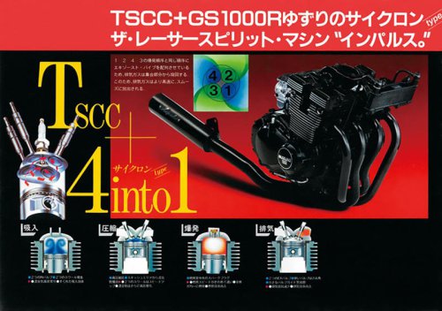 スズキ「GSX400FS インパルス」（1982年）高性能エンジン・新機構・装備が採用されたスズキ初の4気筒400ccモデル【空冷4発ヨンヒャク回顧録】