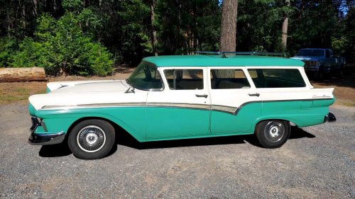 The first factory supercharged muscle wagon ever sold