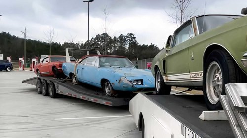 Rare Fords and Plymouth rescued from an insane barn find