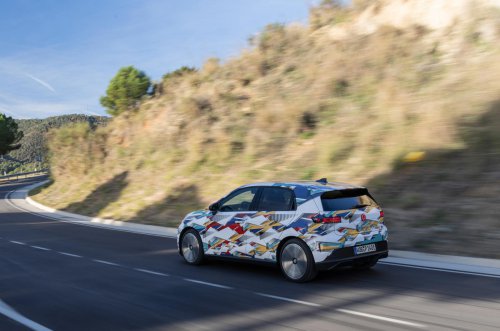 Conduciendo el prototipo eléctrico Volkswagen ID Polo