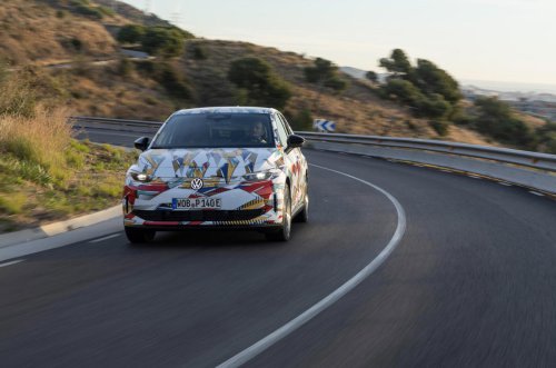 Conduciendo el prototipo eléctrico Volkswagen ID Polo