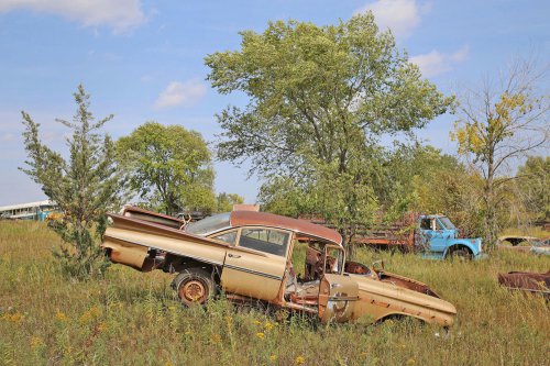 More junkyard discoveries of Windy Hill Auto Parts, New London, Minnesota