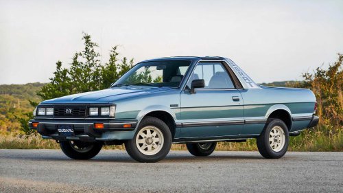 This weird truck only lasted 1 model year, and it was barely a truck