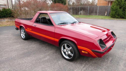 This weird truck only lasted 1 model year, and it was barely a truck