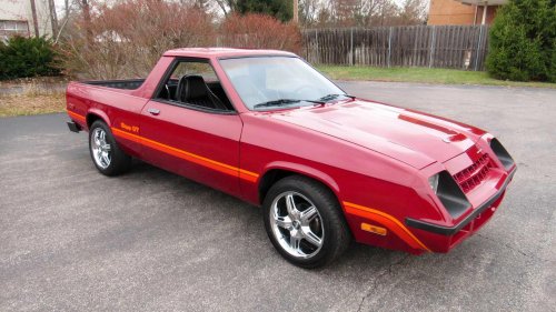 This weird truck only lasted 1 model year, and it was barely a truck