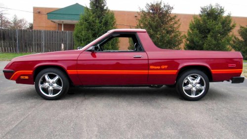 This weird truck only lasted 1 model year, and it was barely a truck