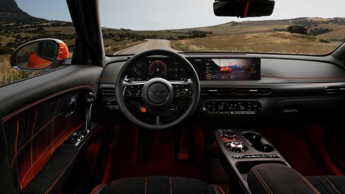 Genesis GV60 magma accelerator pedal changes based on drive mode