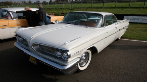 The 1959 Pontiac Bonneville offered style but size and weight came with tradeoffs