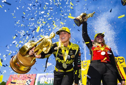 Fantastic photos of auto racing icons and sisters Courtney, Ashley and Brittany Force