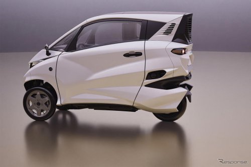 「絶対面白い」傾きながら走る3輪EV『Lean3』、市販モデル発表にSNS興奮! 注目は価格?
