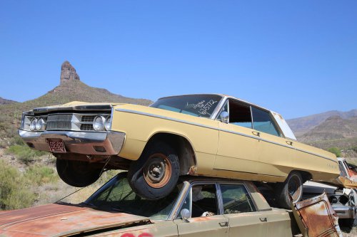 The junkyard discoveries of Black Canyon, Arizona