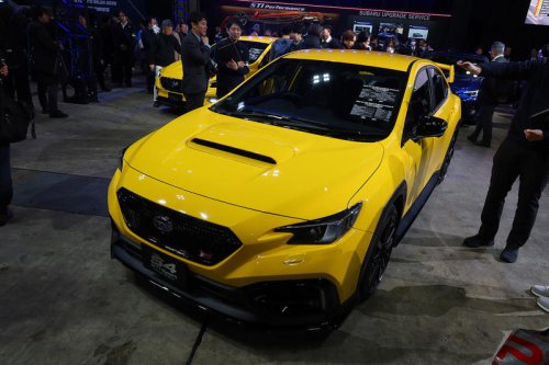 スバルがMT仕様の「WRX STI Sport #」ほかスペシャルモデルを出展【東京オートサロン2026】