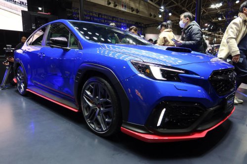 スバルがMT仕様の「WRX STI Sport #」ほかスペシャルモデルを出展【東京オートサロン2026】