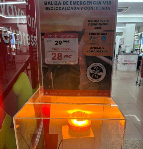 Muchos la compraron por 40 euros o más, pero ¿sabes cuánto cuesta hoy la baliza V-16?: lo que todos quieren saber