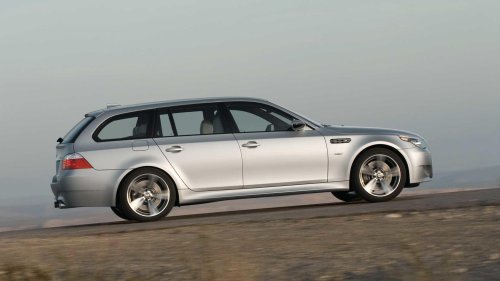 The most unnecessary V-8 ever stuffed into a family car