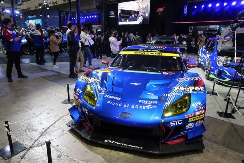 スバルがMT仕様の「WRX STI Sport #」ほかスペシャルモデルを出展【東京オートサロン2026】