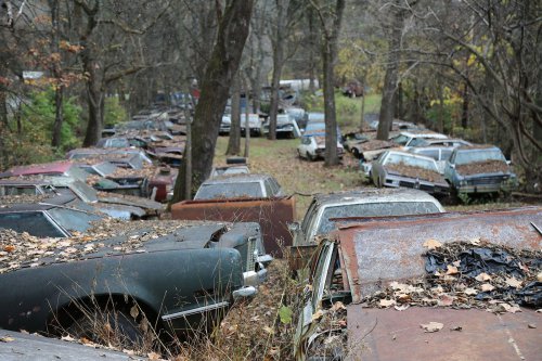 The junkyard discoveries of Denton Auto Parts in New Market, Tennessee
