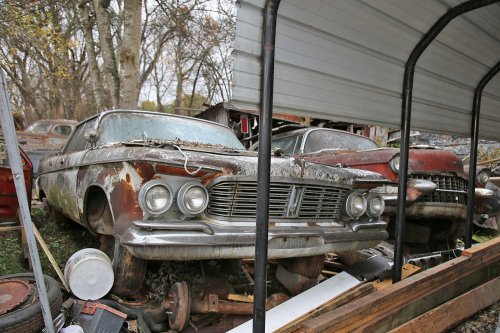 The junkyard discoveries of Denton Auto Parts in New Market, Tennessee