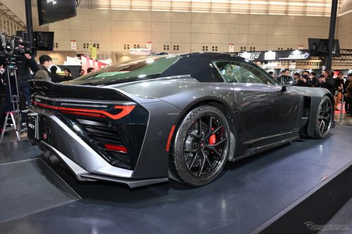 トヨタの新型スーパーカー「GR GT」にファン殺到、初の4L・V8エンジンは650馬力以上に…東京オートサロン2026