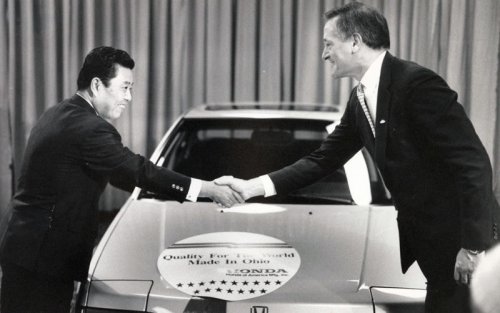 Honda, How Honda came to Ohio: Motorcycles, cars and a ride not always smooth