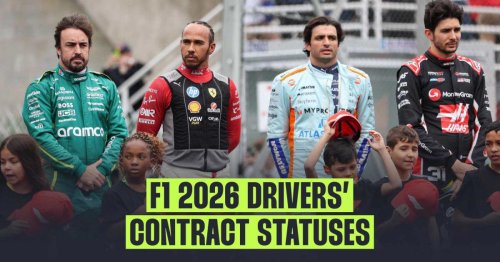 F1 driver contracts: What is the contract status of every driver on the F1 2026 grid?