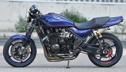 しゃぼん玉 ZEPHYR1100（カワサキ ゼファー1100）ノウハウを生かしたデモ車を維持しつつ進化も加える【Heritage&Legends】