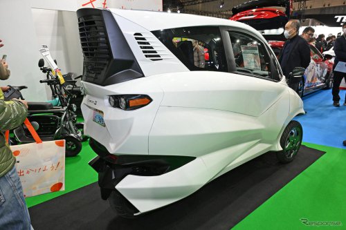 都市型小型EV「Lean3」量産仕様を初公開、「1品モノとは根本的に違う」オートバックスで8月発売へ…東京オートサロン2026