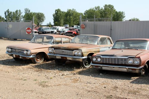 The junkyard gems of Doug’s Auto Parts in Marshall, Minnesota