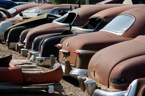 The junkyard gems of Doug’s Auto Parts in Marshall, Minnesota
