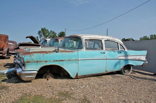 The junkyard gems of Doug’s Auto Parts in Marshall, Minnesota