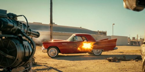 The cars of Fallout are ever-present beacons in the wasteland