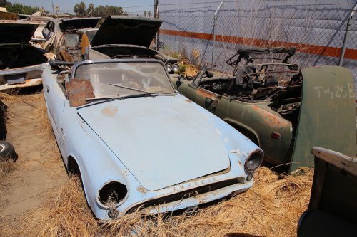 Junkyard gems of Turner’s Auto Wrecking in Fresno, California