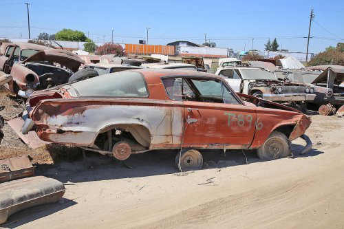 Junkyard gems of Turner’s Auto Wrecking in Fresno, California