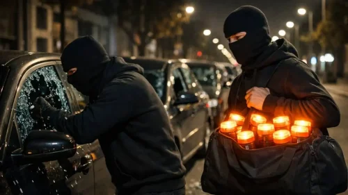 La última de la baliza V16 es que es el objeto a robar por los ladrones