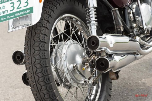 【ホンダドリームCB500FOUR（1971）回顧試乗】渋く速い大人の4気筒を味わう