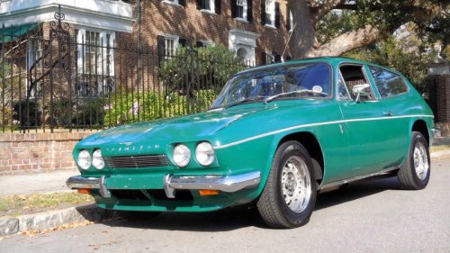 Rare world-first sports car found in a hedge