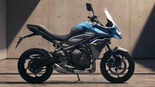 Touring, Triumph Tiger Sport 660: Stable and effortless touring at 80 MPH