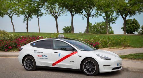Citroën, Todos los taxis de Madrid están obligados a llevar esta pegatina en la ventanilla, pero ¿qué significa?