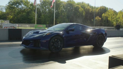 Chevrolet Corvette ZR1X is too fast to run at NHRA drag strips