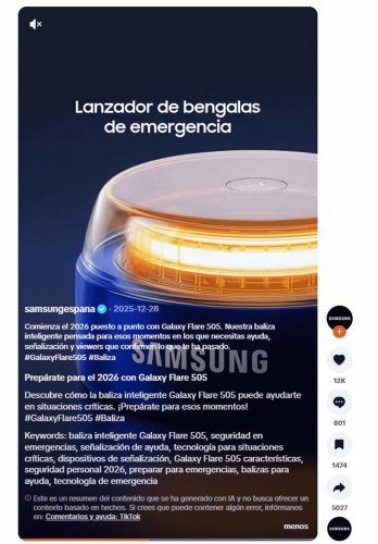 ¿Por qué todos hablan de la baliza V-16 de Samsung? La increíble razón por la que se ha hecho tan viral