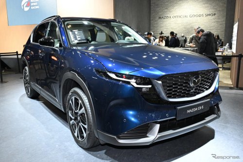 「むっちゃいい色」新型マツダ『CX-5』の新色「ネイビーブルーマイカ」にSNSでは高評価! 「ロードスターに合いそう」の声も