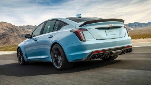 The cheapest V8 sports sedan in America costs six figures