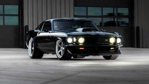 Jay Leno reviews the Revology 1969 Mustang Boss 429