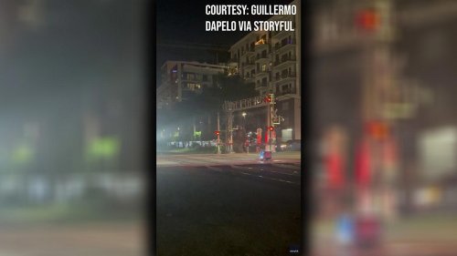 Caught on camera: Brightline train crushes delivery robot stuck on tracks in Miami