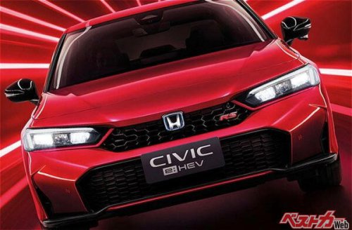 マニュアルじゃないRSってどうよ! これが本命? プレリュードに続くS＋Shiftを搭載したシビックe:HEV RSが2026年後半に発売?
