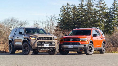 Toyota 4Runner TRD Pro vs Honda Passport TrailSport comparison
