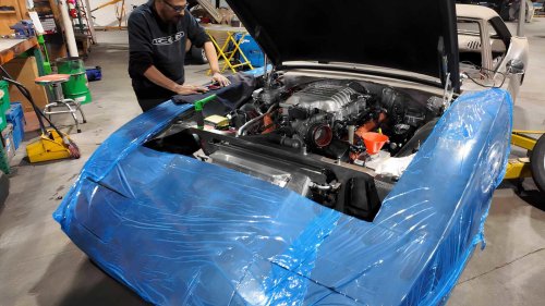Plymouth, 1970 Plymouth Superbird restomod gets Hellcat Hemi engine