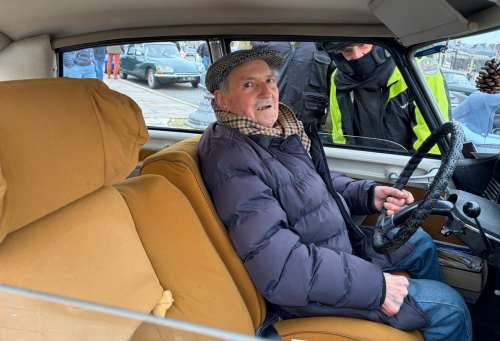 Check out all the cool cars of La Traversee de Paris