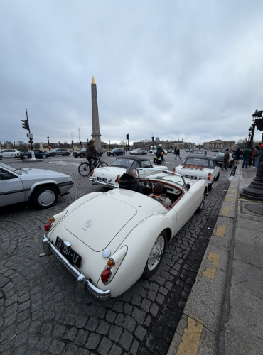 Check out all the cool cars of La Traversee de Paris