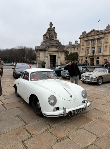 Check out all the cool cars of La Traversee de Paris